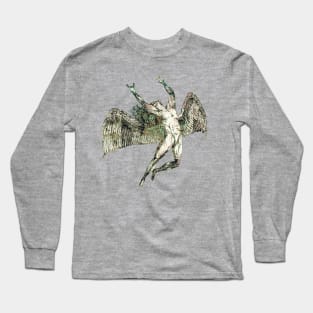 ICARUS THOWS THE HORMS, antique Long Sleeve T-Shirt